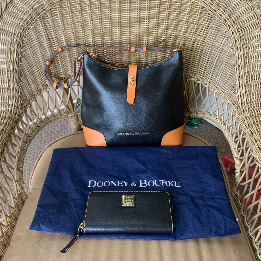 NWOT Dooney & Bourke Claremont Hobo Bag & Wallet